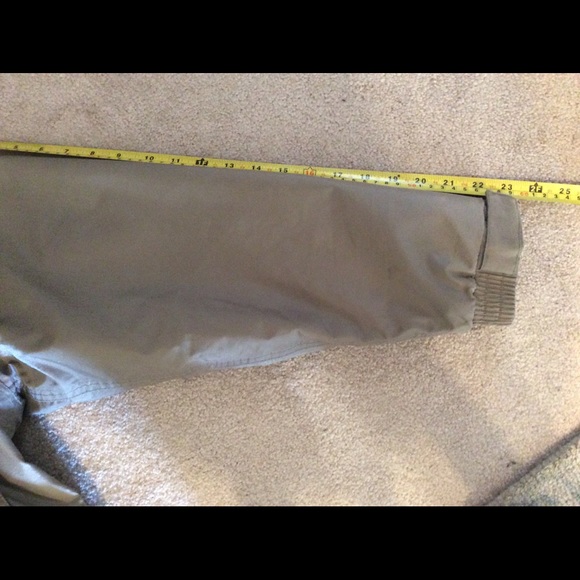 Magellan Hooded Jacket Medium Tan Water Repellent EUC - Picture 7 of 7